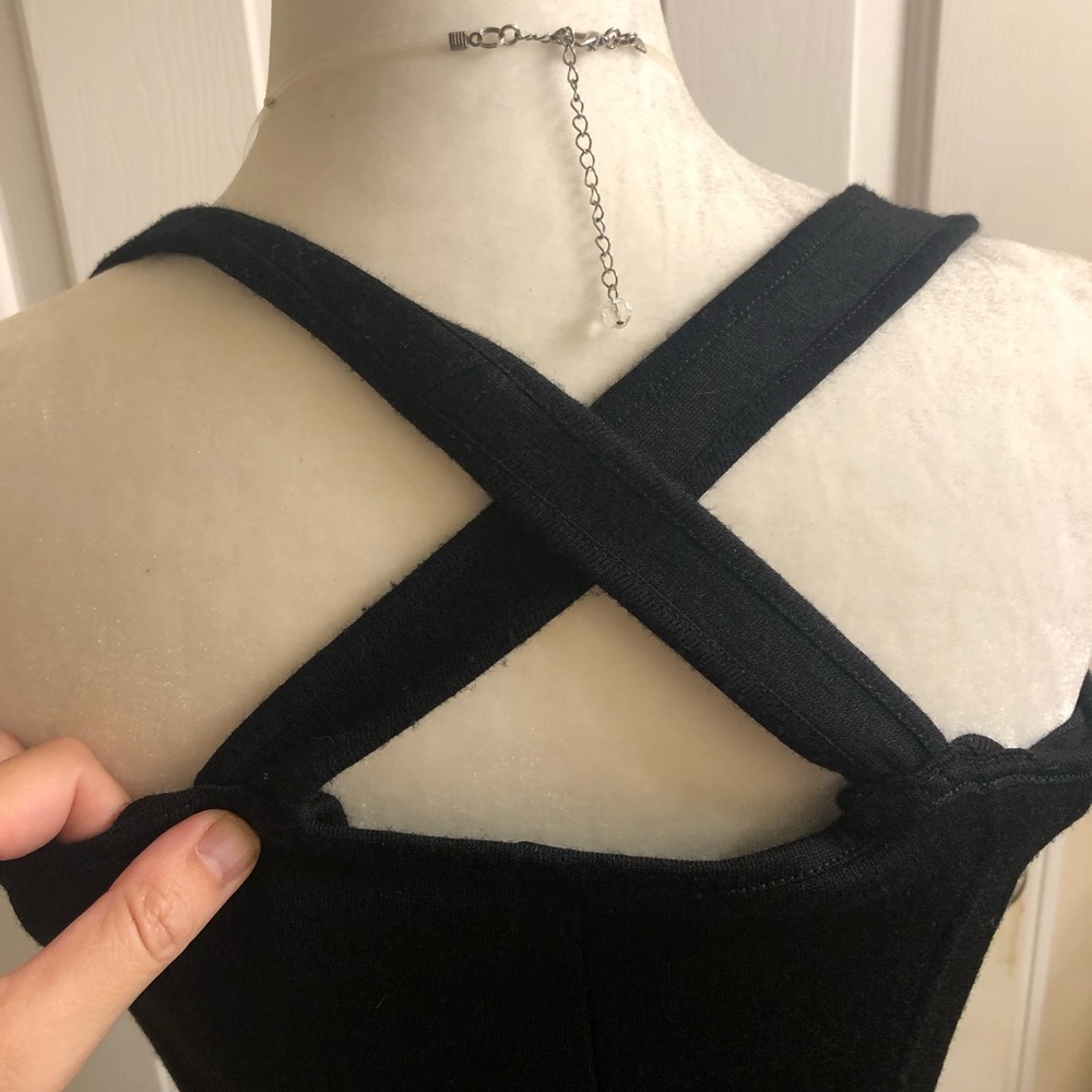 Banana republic size 6 black dress - Picture 2 of 3